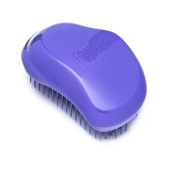 Tangle Teezer Thick & Curly hairbrush for easy combing Lilac Fondant