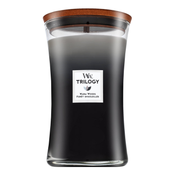Woodwick Trilogy Warm Woods scented candle 610 g