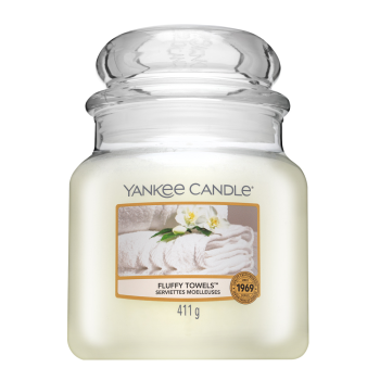 Yankee Candle Fluffy Towels vonná svíčka 411 g