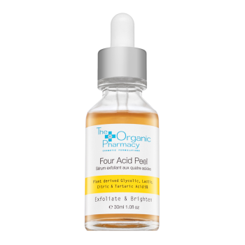 The Organic Pharmacy Four Acid Peel 5% Serum exfoliační peelingové sérum pro rozjasnění pleti 30 ml