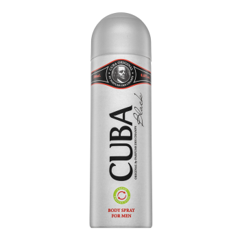 Cuba Black Körperspray für Herren 200 ml