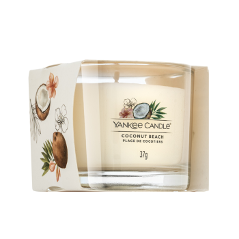 Yankee Candle Coconut Beach candela votiva 37 g