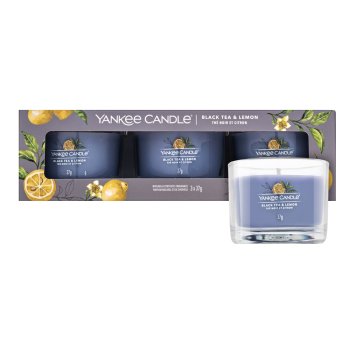 Yankee Candle Tea & Lemon votive candle 3 x 37 g