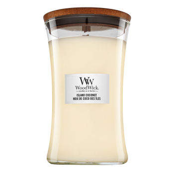 Woodwick Island Coconut vonná sviečka 610 g