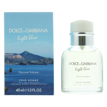 Dolce & Gabbana Light Blue Discover Vulcano Eau de Toilette for men 40 ml