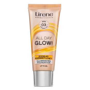 Lirene Brightening Fluid with Vitamin C фон дьо тен флуид за изравняване тена на кожата 03 Beige 30 ml