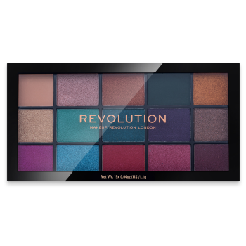 Makeup Revolution Reloaded Eyeshadow Palette paletka očních stínů DAMAGE BOX 16,5 g