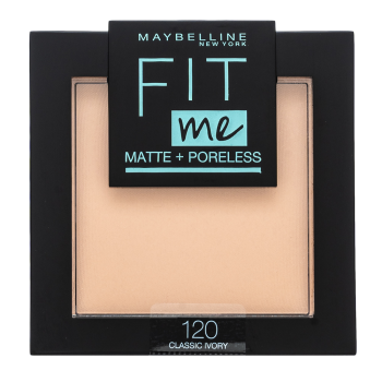 Maybelline Fit Me! Matte + Poreless Powder powder with a matt effect 120 Classic Ivory 9 g