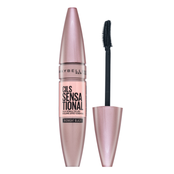 Maybelline Lash Sensational Full Fan Effect Mascara mascara pentru alungirea si curbarea genelor Midnight Black 9,5 ml