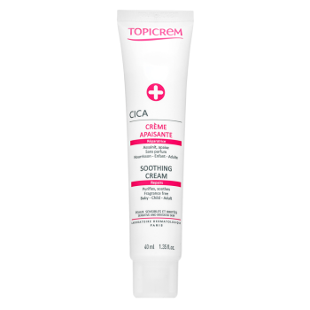 Topicrem CICA Soothing Cream drogende herstellende spray met koper en zink voor huidvernieuwing 40 ml