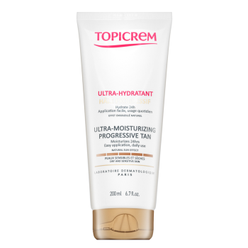 Topicrem Ultra-Moisturizing Progressive Tan samoopaľovací krém s hydratačným účinkom 200 ml