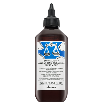 Davines Natural Tech Rebalancing Cleansing Treatment kuracja do włosów szybko przetłuszczających się 250 ml