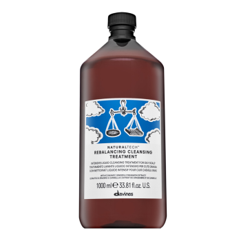Davines Natural Tech Rebalancing Cleansing Treatment Reinigungsbalsam für schnell fettendes Haar 1000 ml