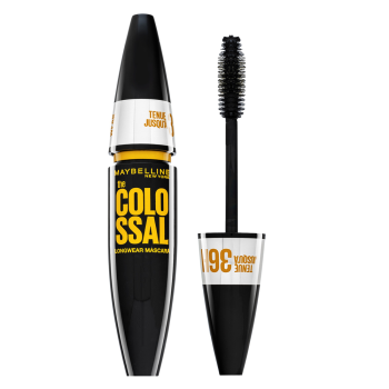 Maybelline The Colossal 36H Mascara wasserfeste Wimperntusche für verlängerte Wimpern und Volumen Black 10 ml