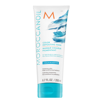Moroccanoil Color Depositing Mask vyživující maska s barevnými pigmenty Aquamarine 200 ml