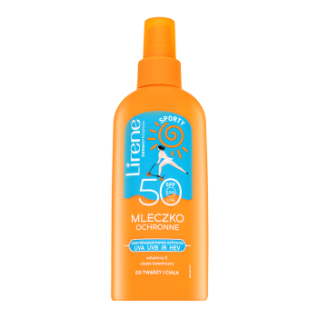 Lirene Sporty Protective Milk SPF50 mléko na opalování 150 ml
