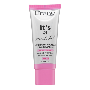Lirene It's a Match! Mineral Foundation SPF15 фон дьо тен флуид 003 Nude 30 ml