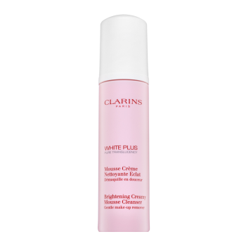 Clarins White Plus Pure Translucency Brightening Creamy Mousse Cleanser čistící pěna s hydratačním účinkem 150 ml