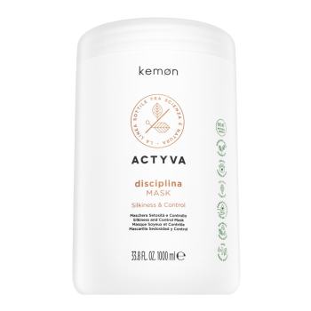 Kemon Actyva Disciplina Mask uhlazující maska pro hrubé a nepoddajné vlasy 1000 ml