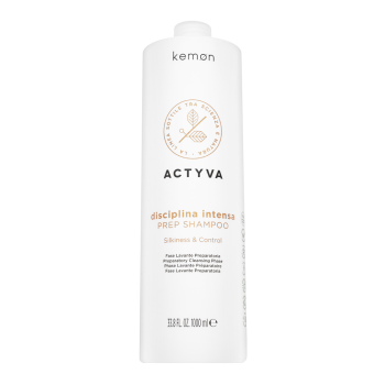 Kemon Actyva Disciplina Intensa Prep Shampoo hloubkově čistící šampon pro hrubé a nepoddajné vlasy 1000 ml