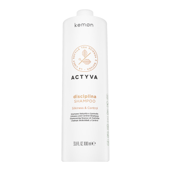 Kemon Actyva Disciplina Shampoo wygładzający szampon do włosów grubych i trudnych do ułożenia 1000 ml