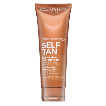 Clarins Self Tan Milky Lotion samoopalovací mléko na tělo a obličej 125 ml