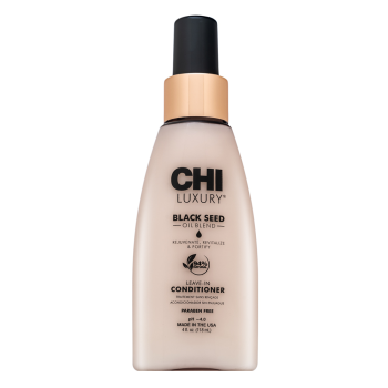 CHI Luxury Black Seed Oil Leave-In Conditioner bezoplachový kondicionér pro hebkost a lesk vlasů 118 ml