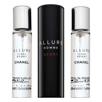 Chanel Allure Homme Sport - Refillable Toaletna voda za moške 3 x 20 ml