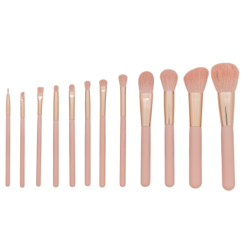 MIMO Makeup Brush Set Pink sada štětců 12 Pcs