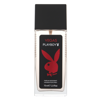 Playboy Vegas deodorant s rozprašovačem pro muže 75 ml