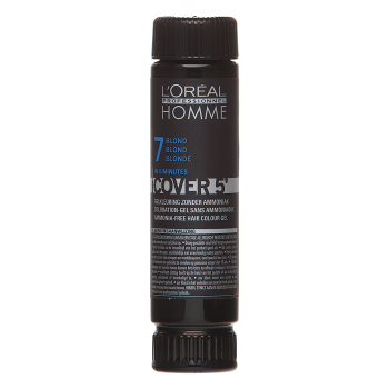 L´Oréal Professionnel Homme Cover 5 barva na vlasy No. 7 Medium Blond 3 x 50 ml
