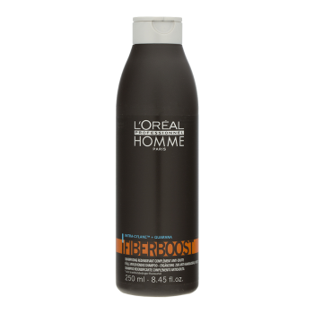 L´Oréal Professionnel Homme Fiberboost Densifying Shampoo șampon pentru păr fin 250 ml