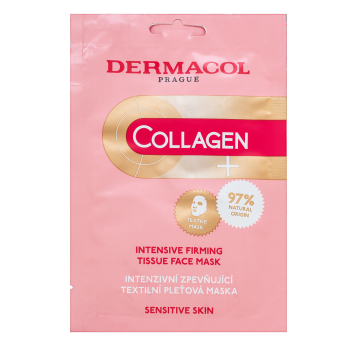 Dermacol Collagen+ plátýnková maska Intensive Firming Tissue Face Mask