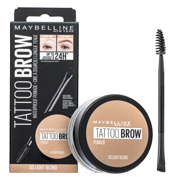 Maybelline Tattoo Brow Pomade pomáda na obočí 00 Light Blonde