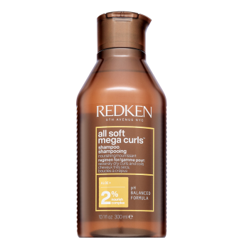 Redken All Soft Mega Curls Shampoo szampon do włosów falowanych i kręconych 300 ml