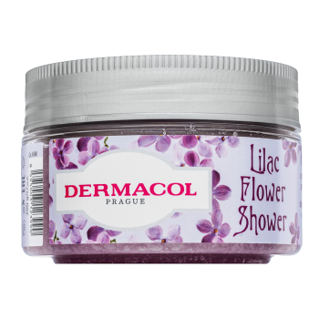 Dermacol Lilac Flower Shower tělový peeling Delicious Body Scrub 200 ml