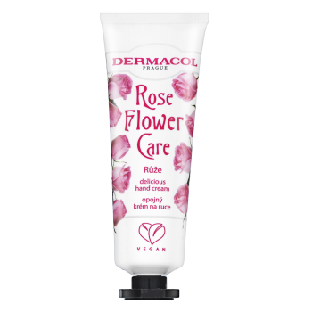 Dermacol Rose Flower Care krém na ruky Delicious Hand Cream 30 ml