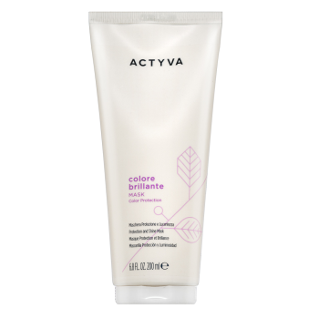 Kemon Actyva Colore Brillante Protection and Shine Mask Укрепваща маска За блясък и защита на боядисаната коса 200 ml