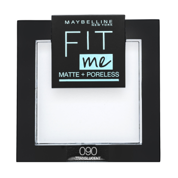 Maybelline Fit Me! Matte + Poreless Powder pudr s matujícím účinkem 090 Transluced 9 g