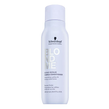 Schwarzkopf Professional BlondMe Bond Repair Purple Conditioner tónovací kondicionér pre neutralizáciu žltých tónov 250 ml