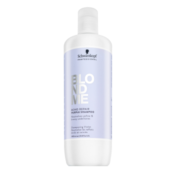 Schwarzkopf Professional BlondMe Bond Repair Purple Shampoo tónovací šampon pro neutralizaci žlutých tónů 1000 ml