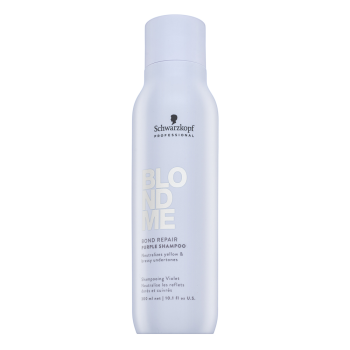 Schwarzkopf Professional BlondMe Bond Repair Purple Shampoo szampon tonizujący o działaniu neutralizującym żółte odcienie 300 ml