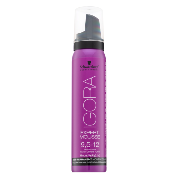 Schwarzkopf Professional Igora Expert Mousse Semi-Permanent Mousse Color schiuma colorante semipermanente per capelli 9,5-12 100 ml