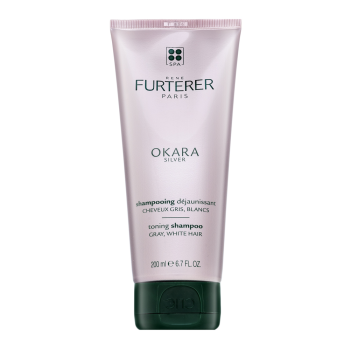 Rene Furterer Okara Silver Toning Shampoo șampon nuanțator pentru păr blond platinat si grizonat 200 ml