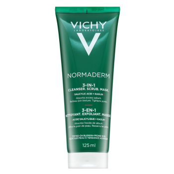 Vichy Normaderm čistiace starostlivosť 3-in-1 Scrub + Cleanser + Mask 125 ml