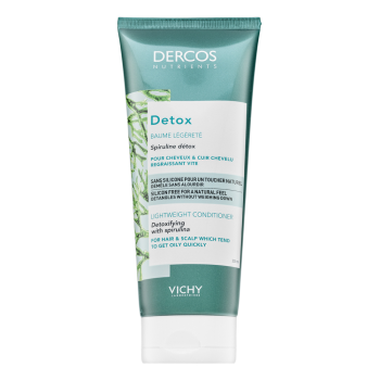 Vichy Dercos Detox Lightweight Conditioner čistící kondicionér pro rychle se mastící vlasy 200 ml