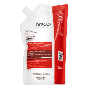 Vichy Dercos Energy+ Stimulating Shampoo Refill Šampon proti izpadanju las 500 ml