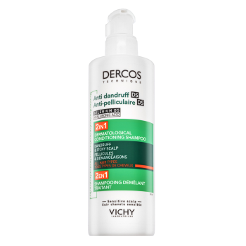 Vichy Dercos Anti-Dandruff 2in1 Dermatological Conditioning Shampoo Shampoo und Conditioner gegen Schuppen 390 ml