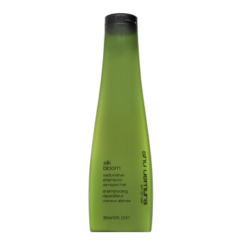 Shu Uemura Silk Bloom Restorative Shampoo vyživující šampon pro hebkost a lesk barvených a melírovaných vlasů 300 ml