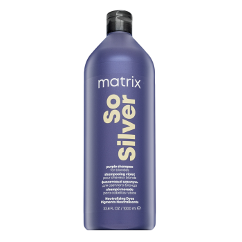 Matrix Total Results Color Obsessed So Silver Shampoo Champú Para cabello rubio platino y gris 1000 ml